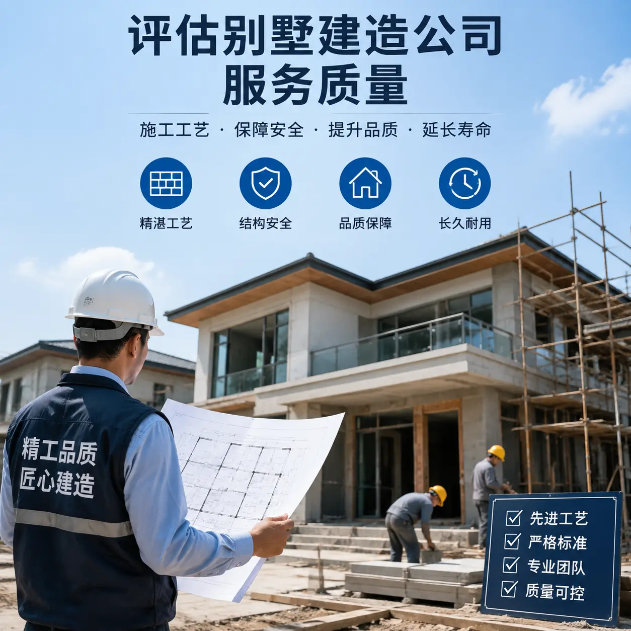 如何评估 余庆 别墅建造公司的服务质量？