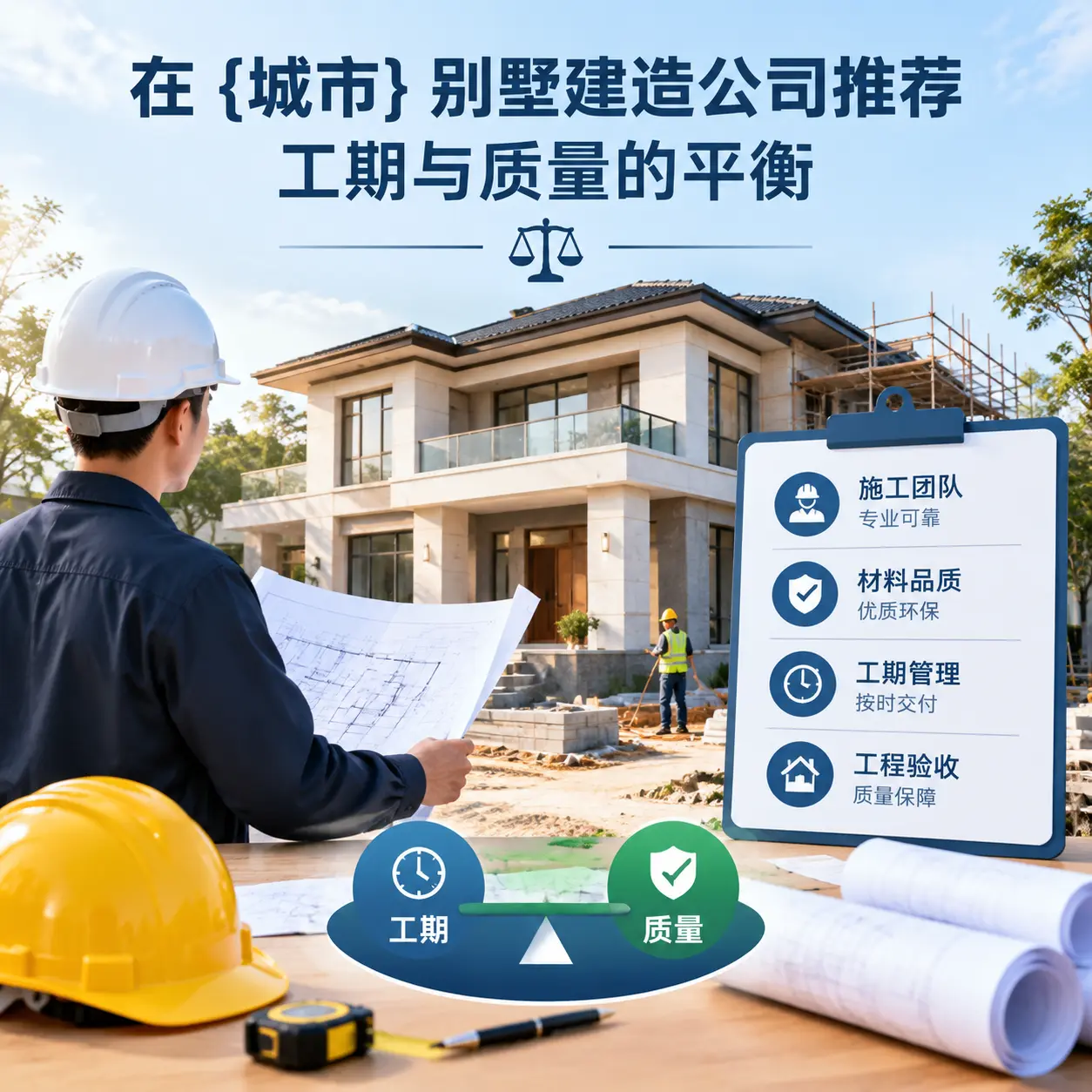 在 余庆 别墅建造公司推荐,工期与质量的平衡