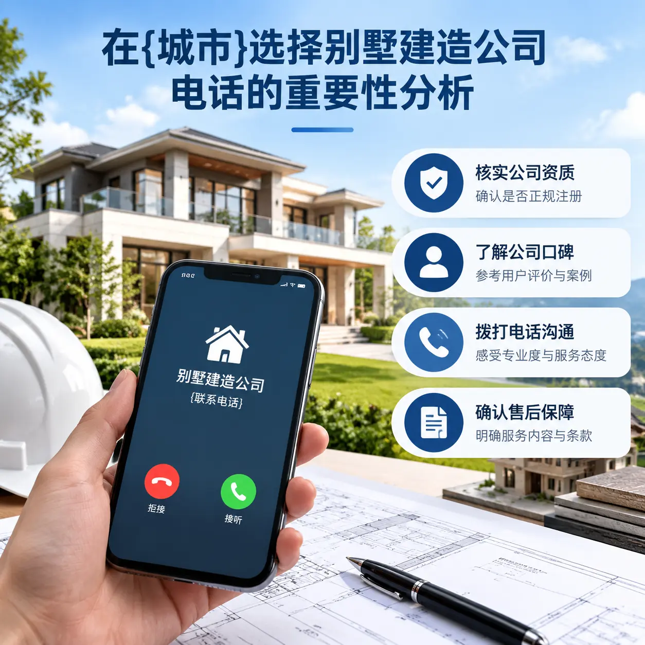 在余庆选择别墅建造公司电话的重要性分析