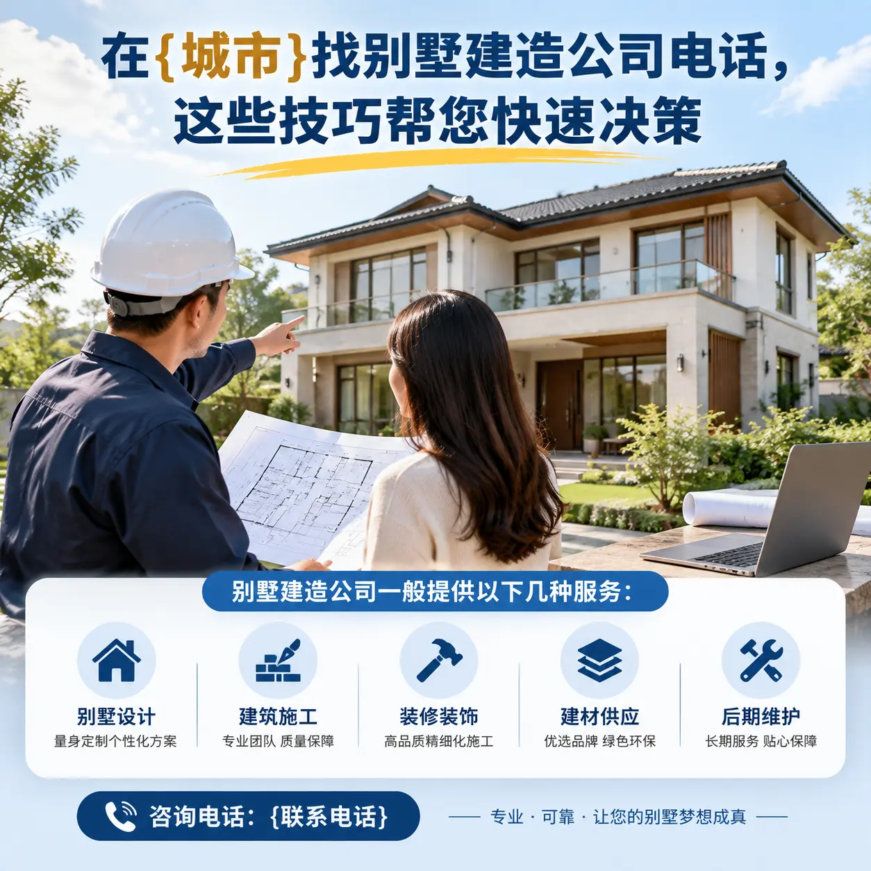 在余庆找别墅建造公司电话,这些技巧帮您快速决策