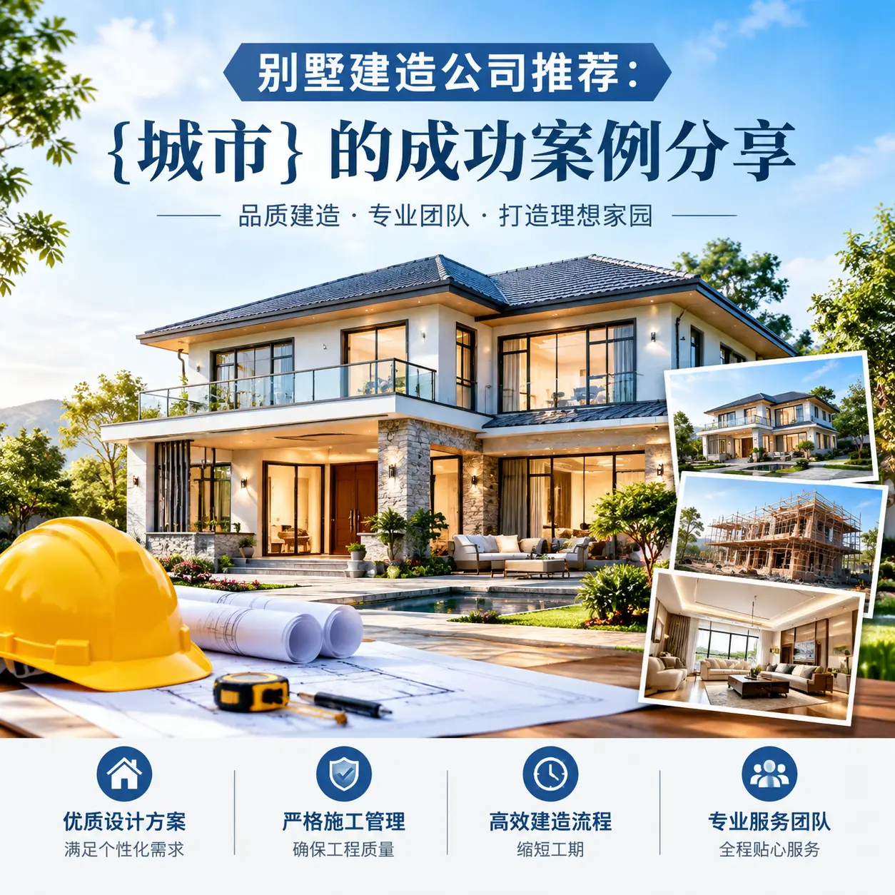 别墅建造公司推荐: 余庆 的成功案例分享